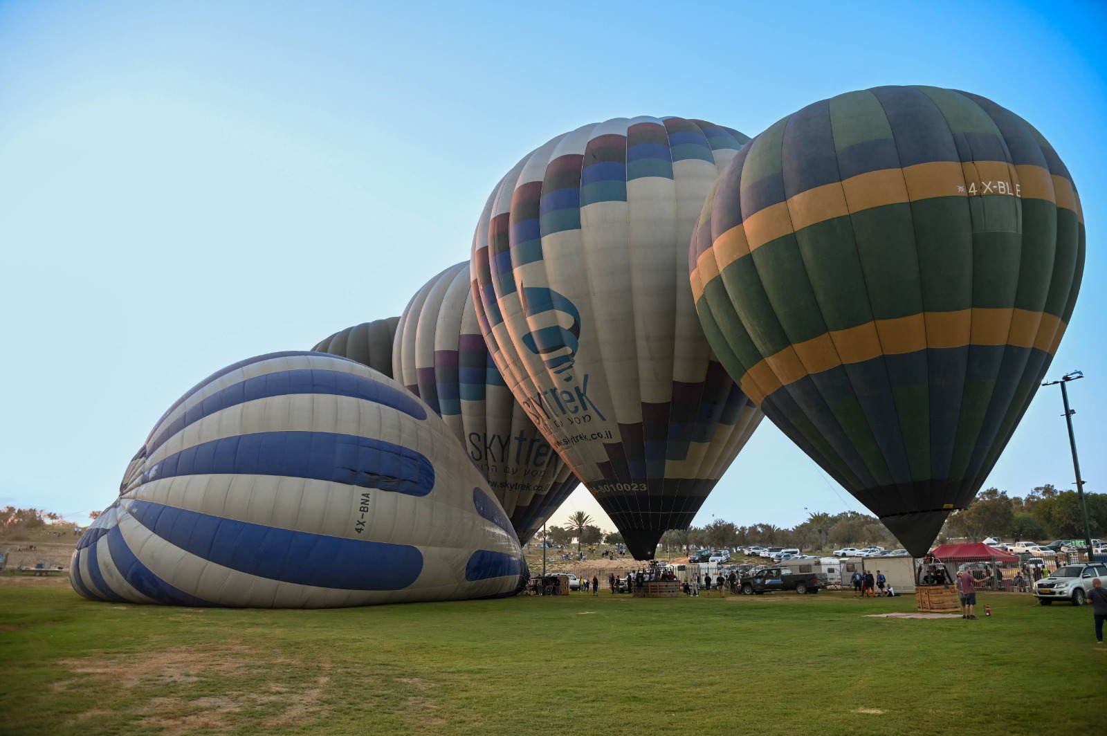 Festival de Balonismo volta após três anos em Israel